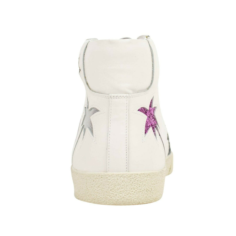 Leather Sea Sex & Sun High Top Sneaker - White