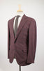 Cashmere Blend Windowpane 3/2 Button Sport Coat - Purple