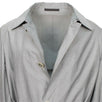 Cotton Blend Trench Coat - Gray