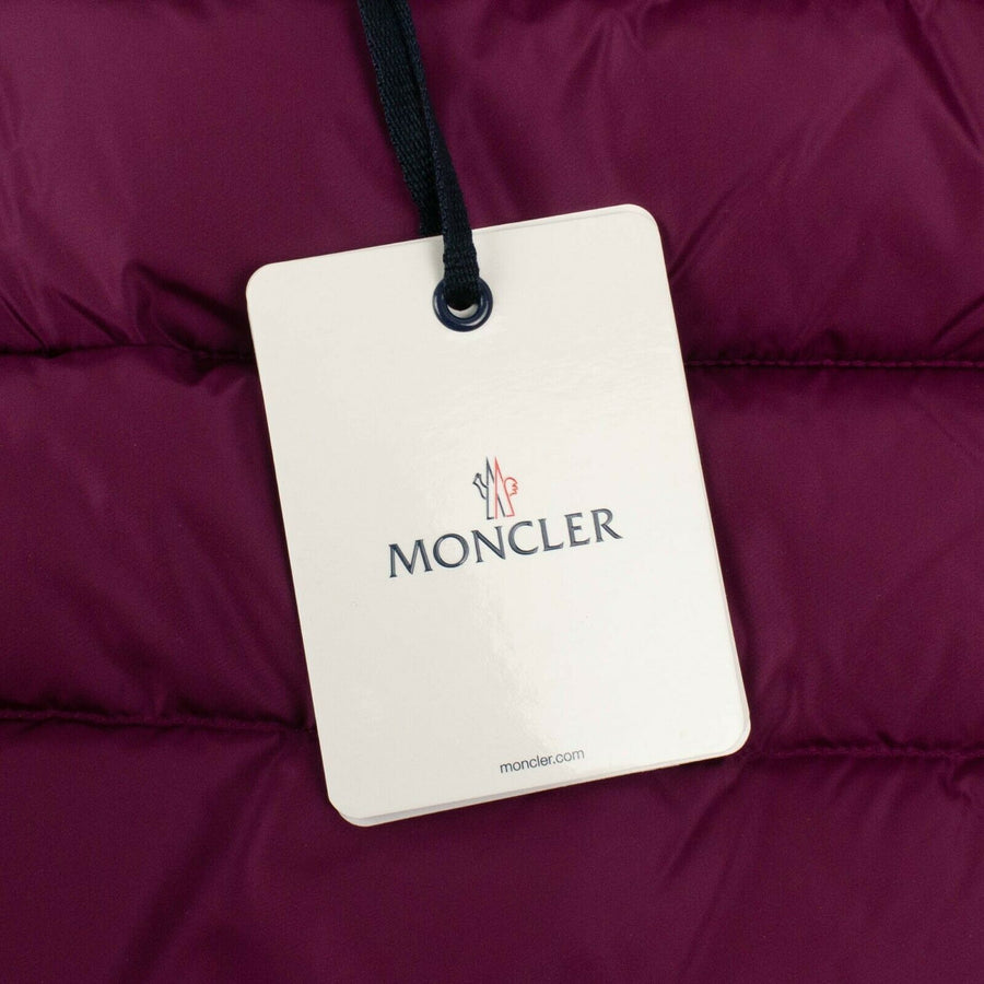 'Betula' Down Filled Quilted Puffer Coat - Purple