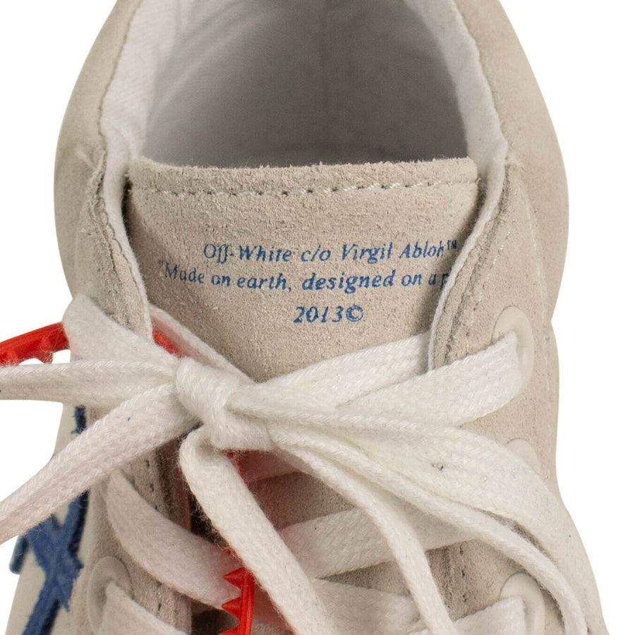 Leather Skate Sneaker - White