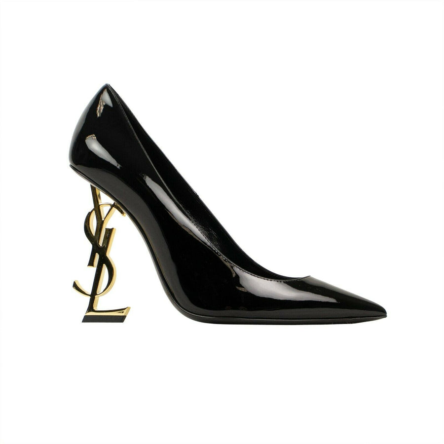 YSL Opyum Pumps Heels - Black/Gold