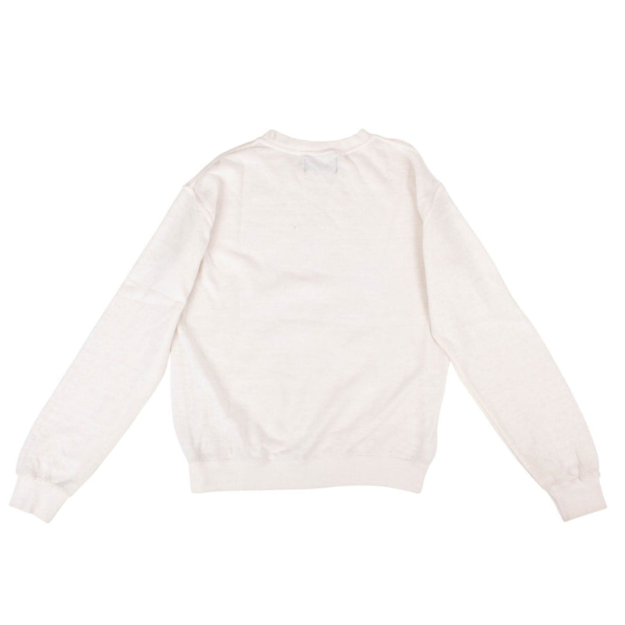 Horse Crew Neck Sweat Shirt - Light Pink