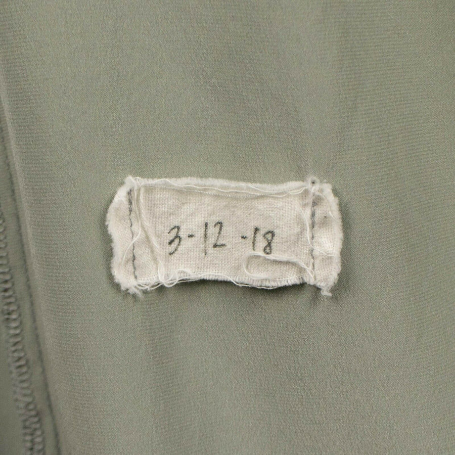 Silk And VIntage Denim Kimono Robe - Opal