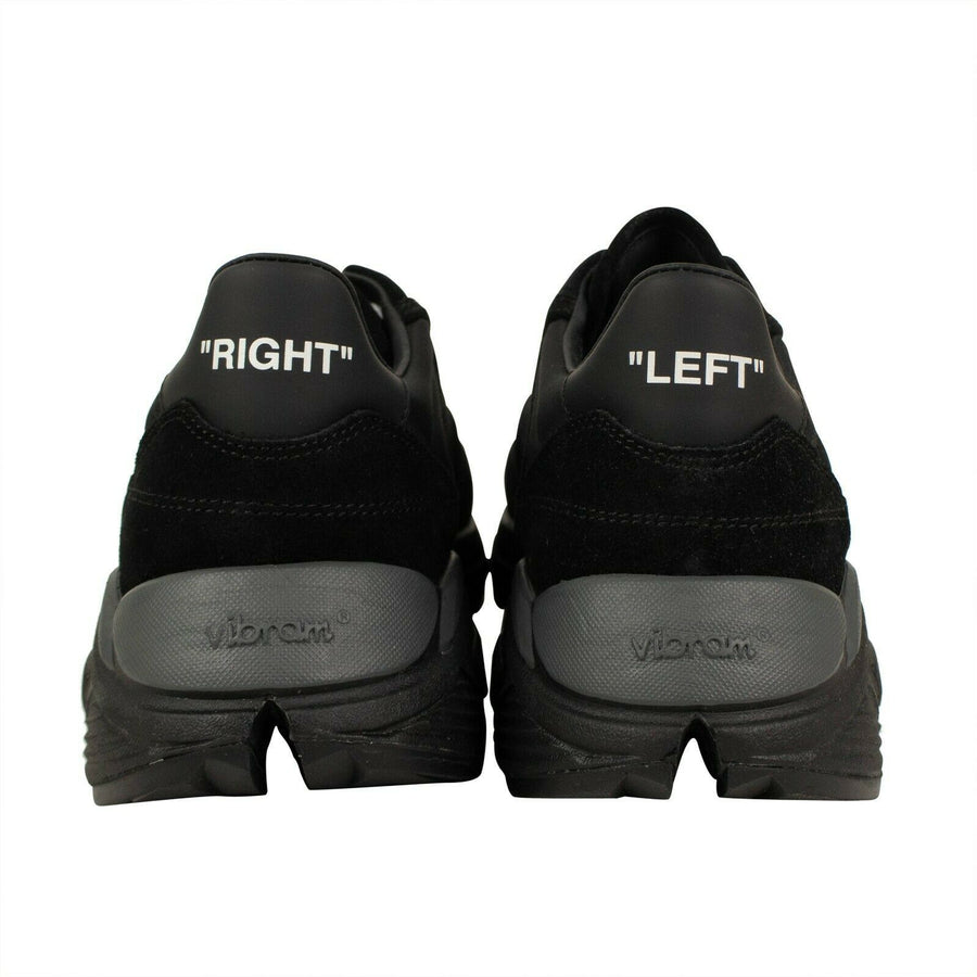 Suede Arrow Running Sneakers - Black