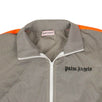 Polyamide Logo Zip-Up Track Jacket - Gray