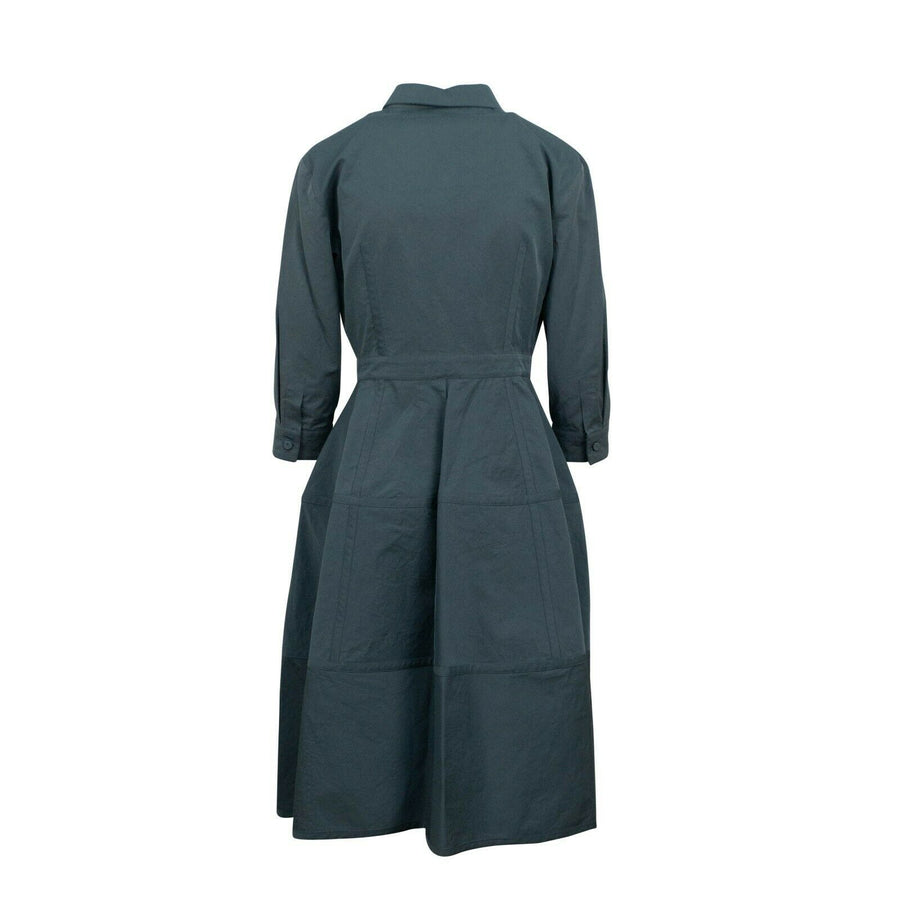 Tweedia Cotton Silk Shirt Dress