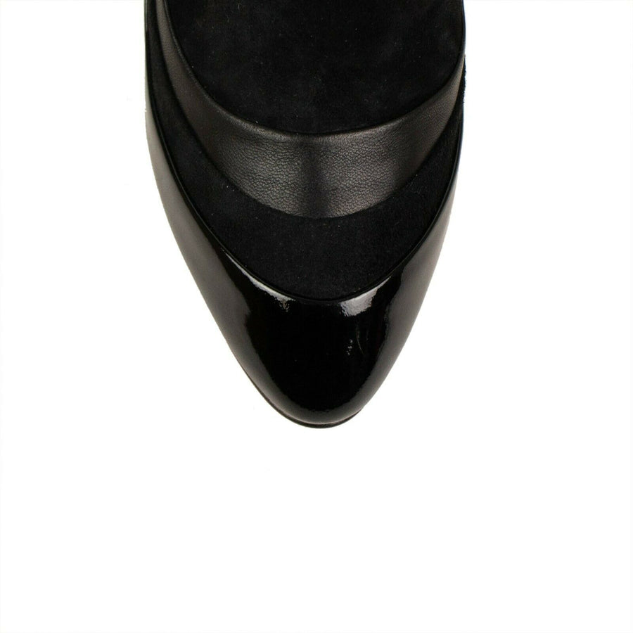 'Double Creme' 100mm Boots Heels