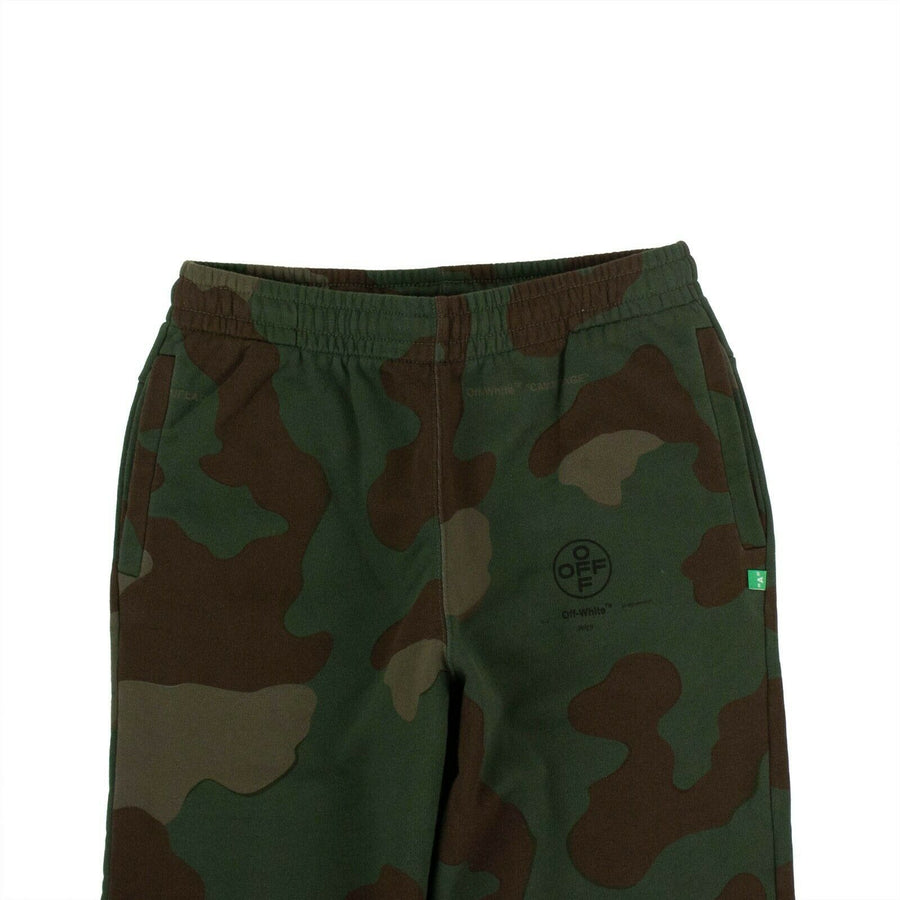 Camouflage Impressionism Pants - Green
