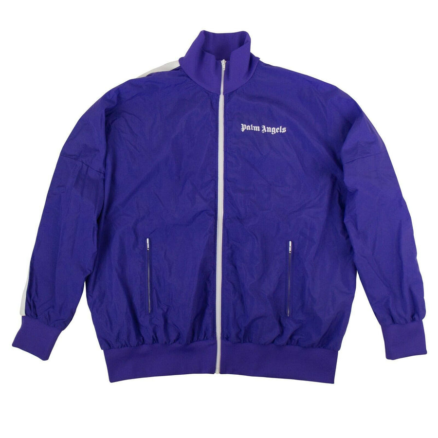 Polyamide Logo Zip-Up Track Jacket - Purple