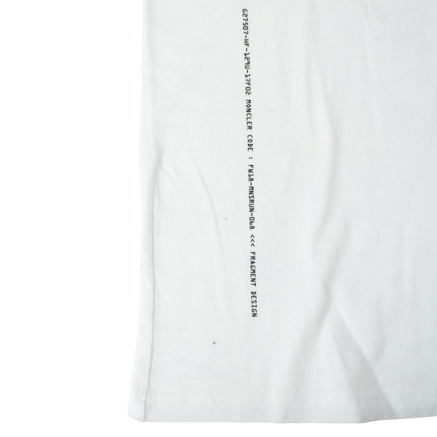 Moncler Fragment Hiroshi Fujiwara Cotton T-Shirt - White