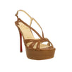 'Veracite' 130mm Sandals Heels - Brown
