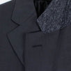 Drop 8 Wool Two Button Suit - Black