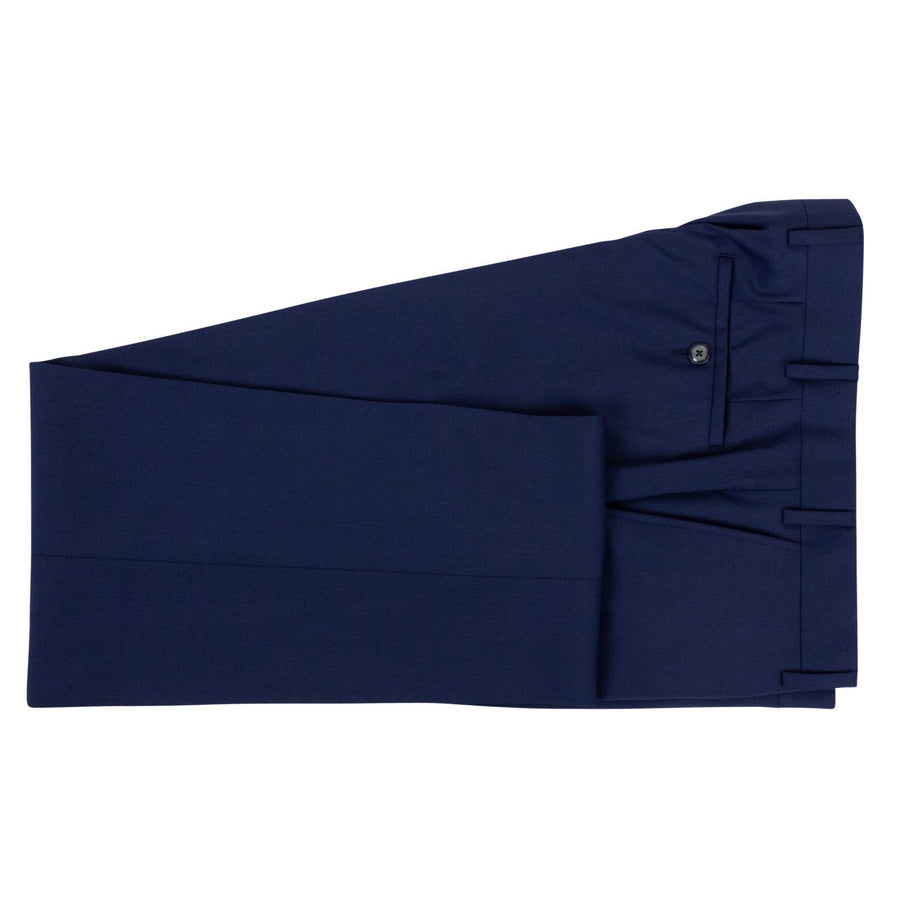 Drop 8 Wool Blend Three Piece Suit - Blue