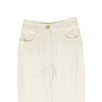 High Rise Woven Pants - Ivory