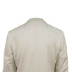 ERMENEGILDO ZEGNA SU MISURA Wool One Button Tuxedo - Ivory