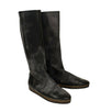 Distressed Horse Leather Boots - Black