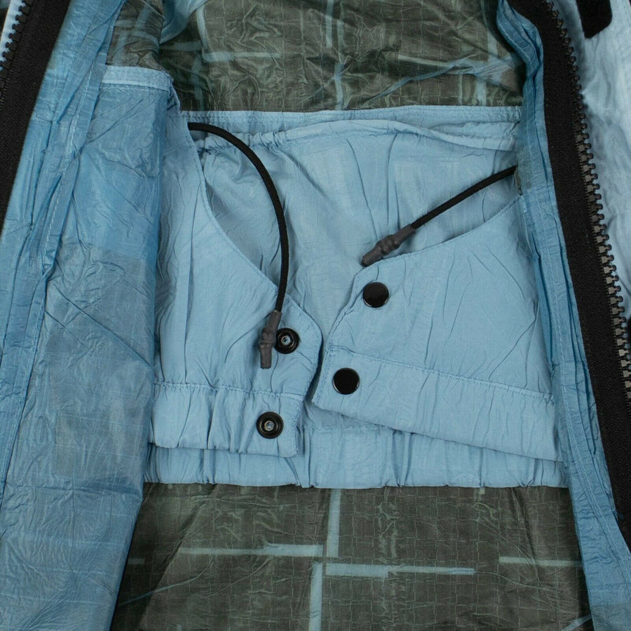 Paper Poly Si House Check Grid Jacket - Blue