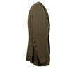Drop 6 Plaid 3 Roll 2 Button Linen Sport Coat - Light Brown