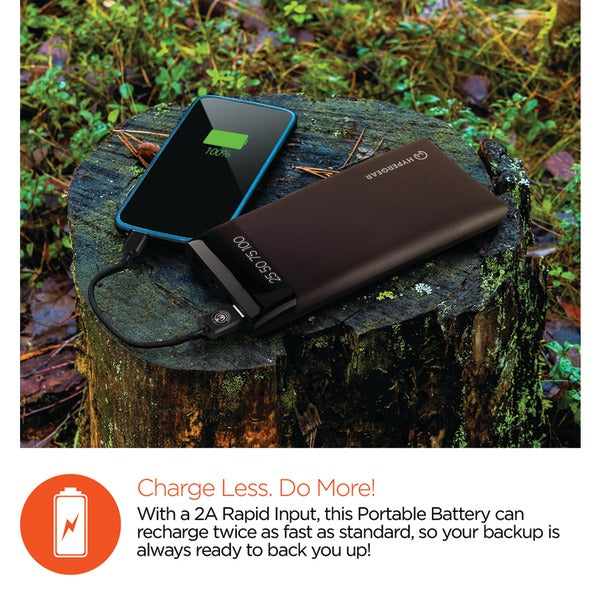 Universal Dual-USB LED Power Bank (20,000mAh)