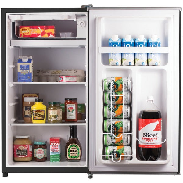 3.2 Cubic-ft Refrigerator/Freezer (Black)
