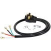 4-Wire Eyelet 40-Amp Range Cord, 4ft