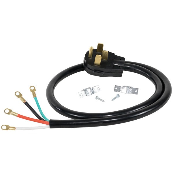 4-Wire Eyelet 40-Amp Range Cord, 4ft