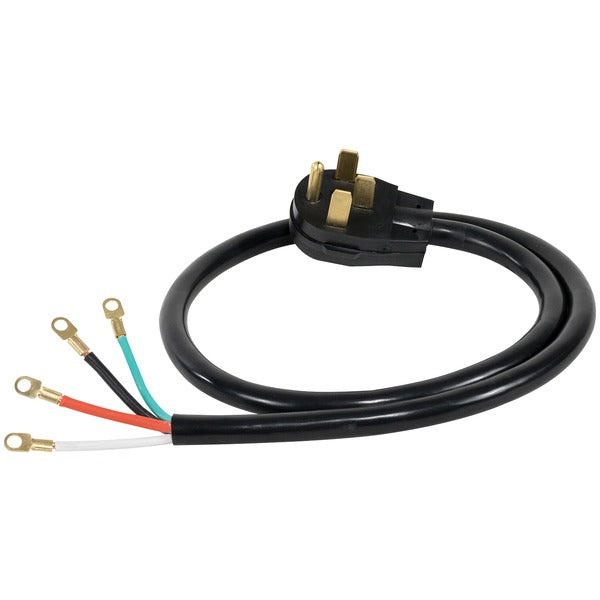 4-Wire Eyelet 40-Amp Range Cord, 4ft