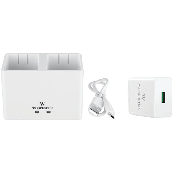 Charging Station for 2 Arlo(R) Pro or Go Rechargeable Batteries (White)