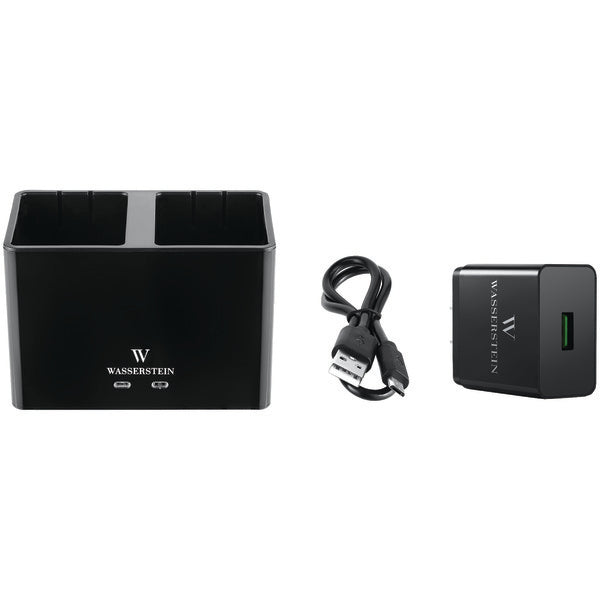 Charging Station for 2 Arlo(R) Pro or Go Rechargeable Batteries (Black)
