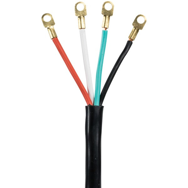 4-Wire Eyelet 30-Amp Dryer Cord, 4ft