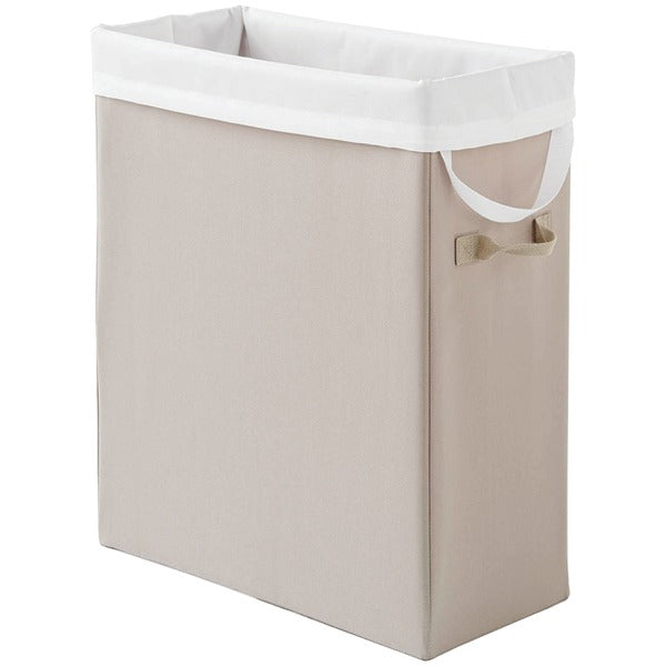 Slim Space-Saving Laundry Hamper with EVERFRESH(R)