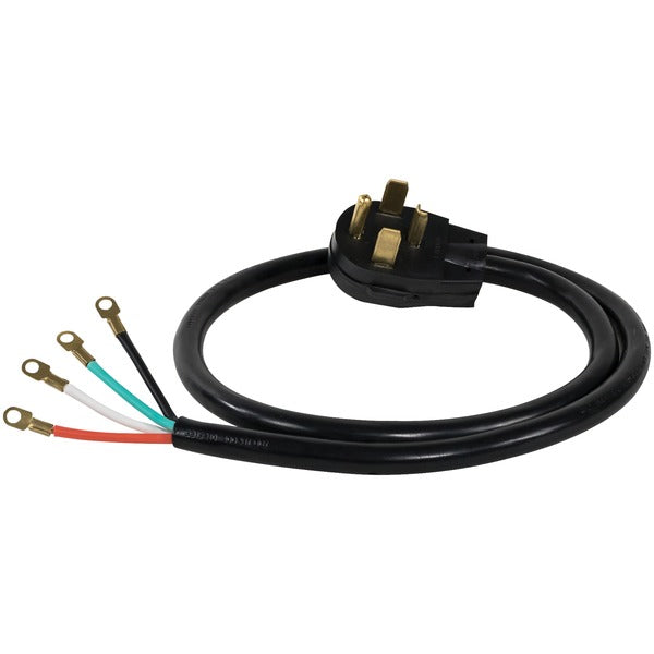 4-Wire Eyelet 30-Amp Dryer Cord, 6ft