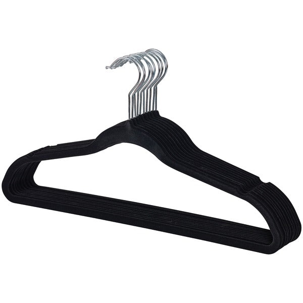 50-Pack Ultraslim Nonslip Felt Clothes Hangers