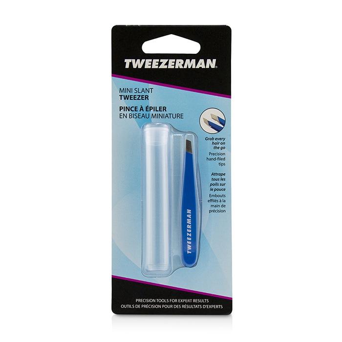 Mini Slant Tweezer - Bahama Blue - -