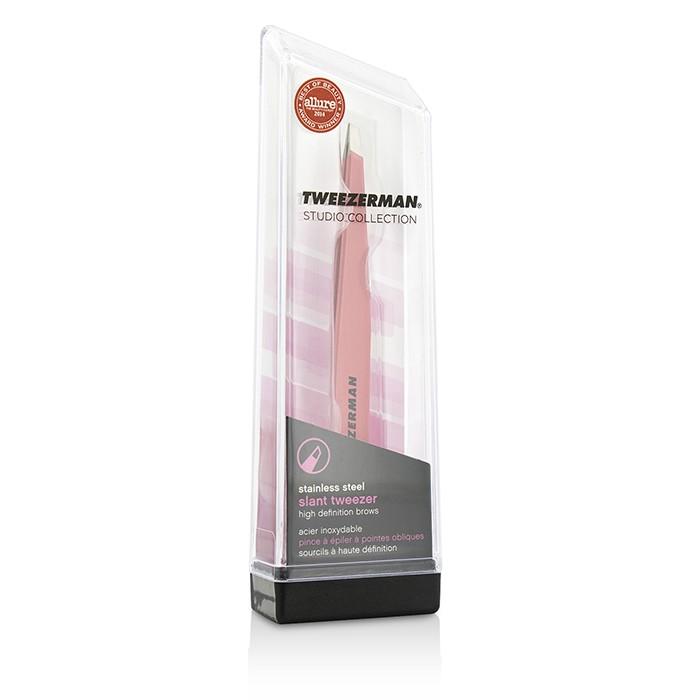 Slant Tweezer - Fashion Color Geranium (studio Collection) - -