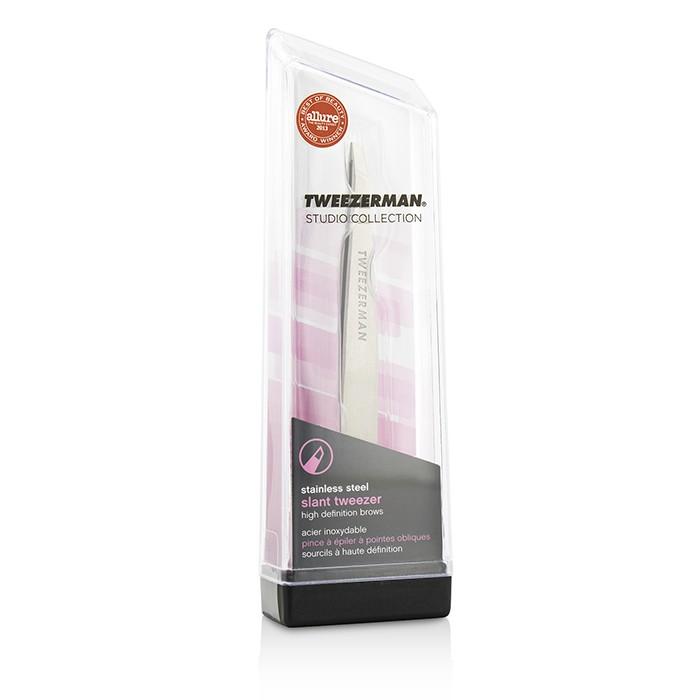 Slant Tweezer - Classic Stainless Steel (studio Collection) - -