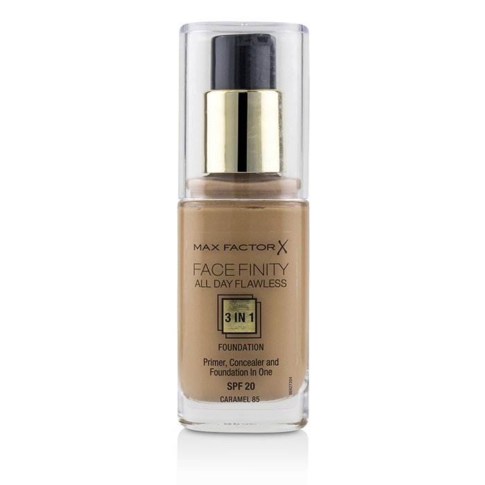 Face Finity All Day Flawless 3 In 1 Foundation Spf20 - #85 Caramel - 30ml/1oz