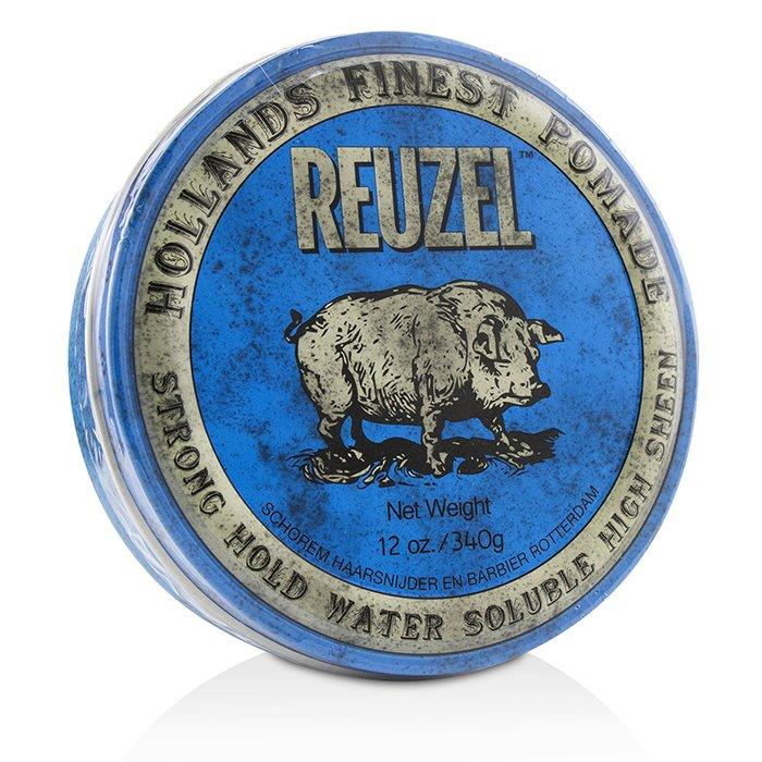 Blue Pomade (strong Hold, Water Soluble) - 340g/12oz