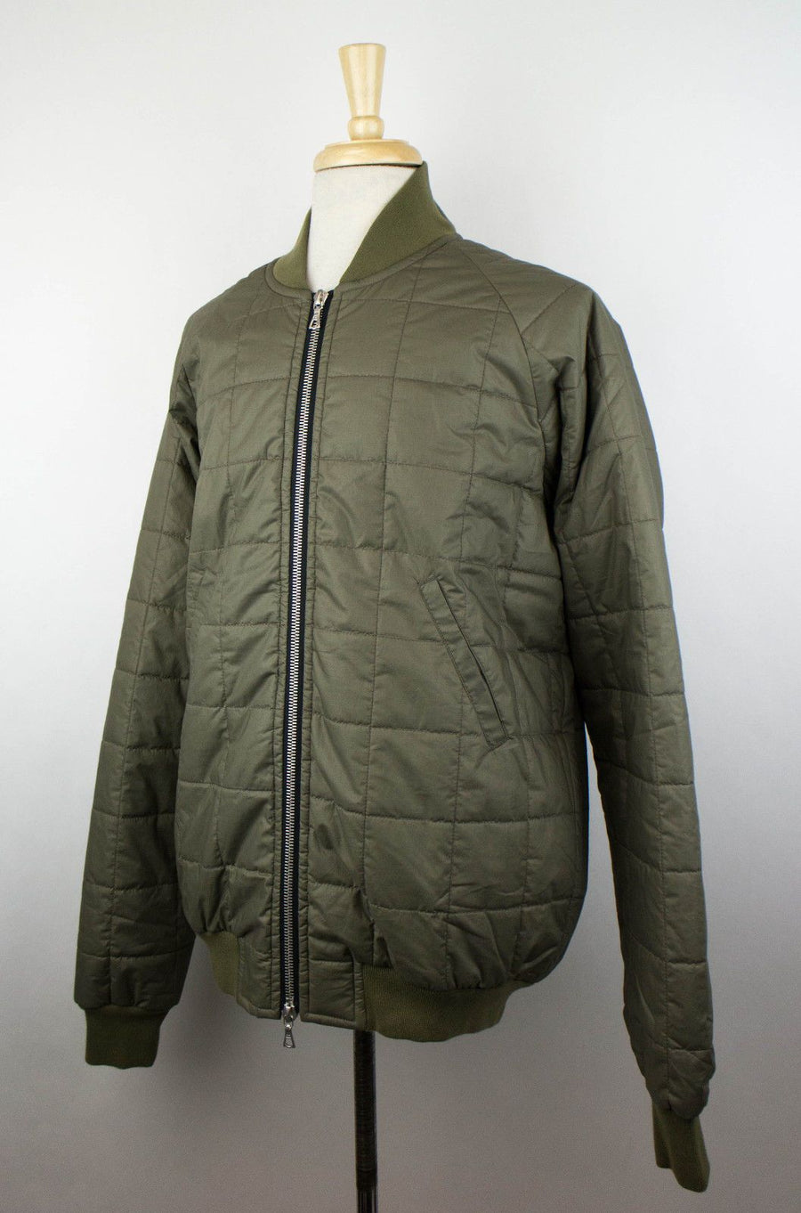 Bogota Cotton Bomber Jacket - Green