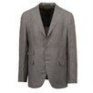 Drop 8 Linen 3 Roll 2 Button Slim Fit Suit - Brown