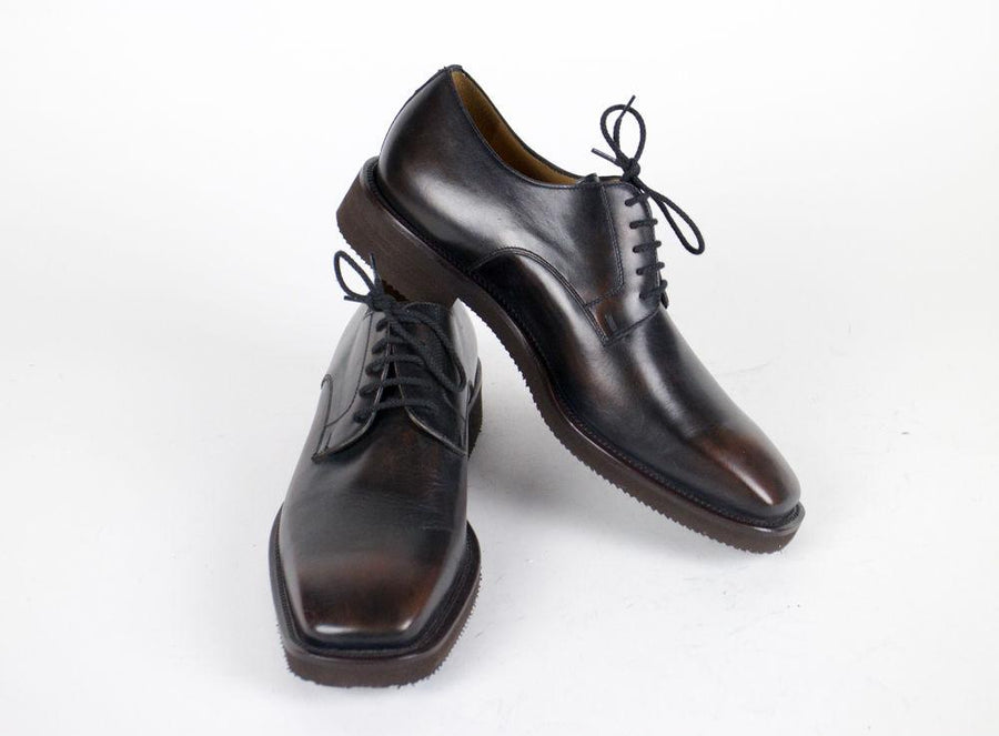 Letaher Lace Up Oxfords - Brown