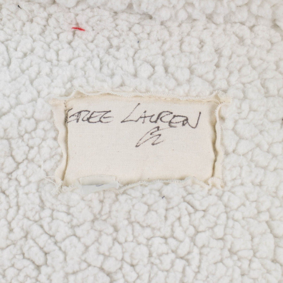 Cotton Blend Sherpa Lined Zip-Up Hooded Sweater - Black