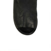 Zuccola Open Toe Leather Boots - Black