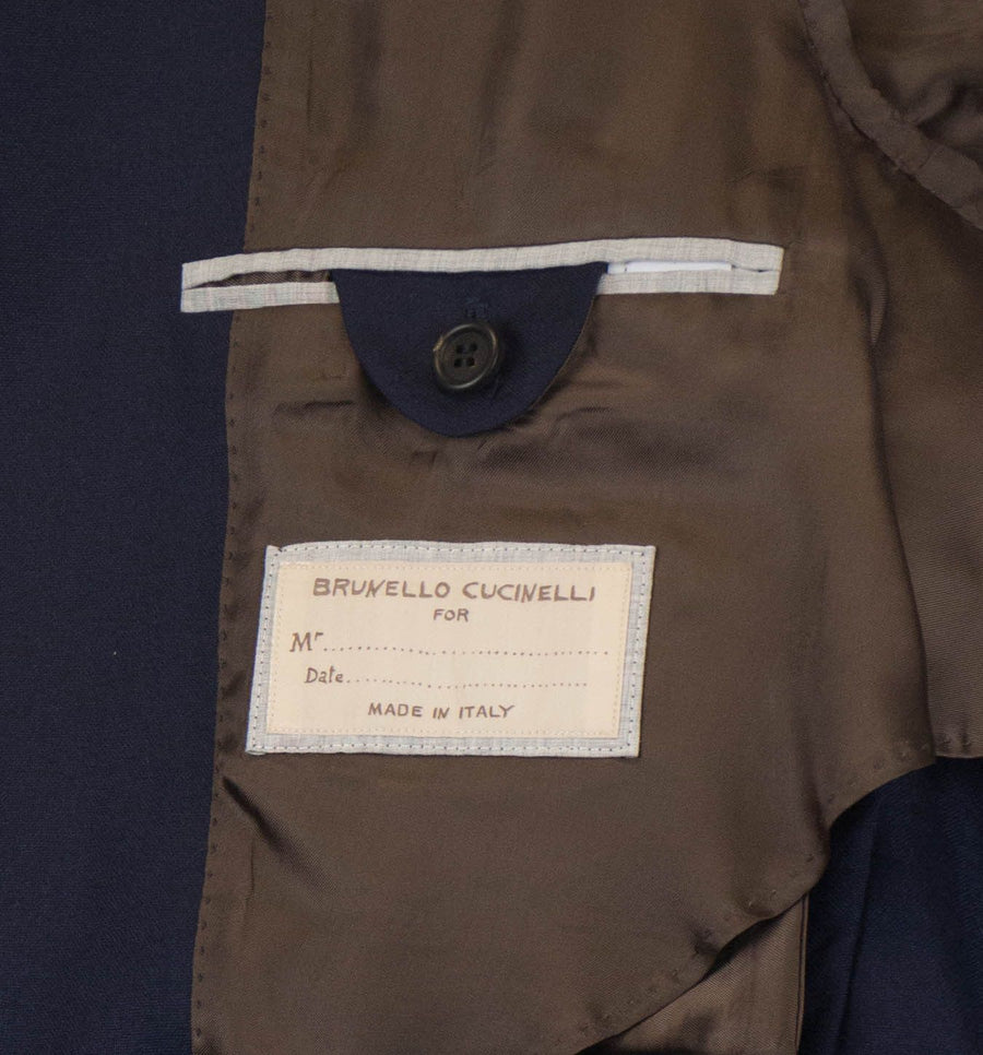 Cashmere 3/2 Button Sport Coat - Blue