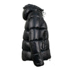 Seritte Down Filled Quilted Puffer Coat - Black