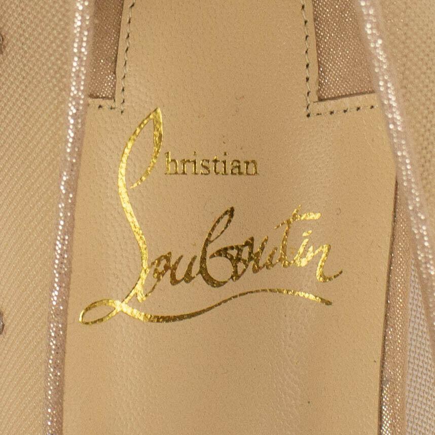 Marenude Mesh Ballerina Flats - Beige