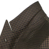 Drop 10 Gingham Check Silk 2 Button Sport Coat - Brown