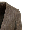 Drop 8 Two Button Tweed Silk Blend Sport Coat - Brown