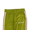 Chinille Classic Track Pants - Green/White